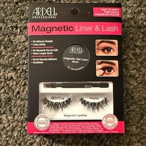 Ardell Magnetic Liner & Lash Set - Black with Pink Accent